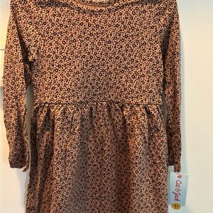 Leopard Print Kids Dress